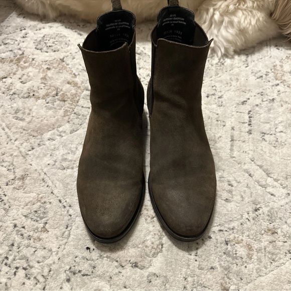 Thursday Boot Company Chocolate Suede Ankle Booties - Picture 8 of 8